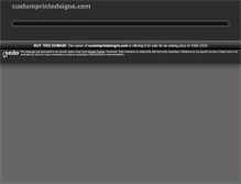 Tablet Screenshot of customprintedsigns.com
